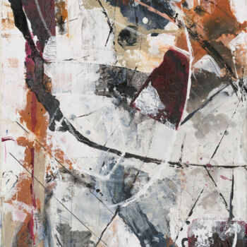Картина под названием "Sinfonía" - Yolanda Luna, Подлинное произведение искусства, Акрил Установлен на Деревянная рама для н…