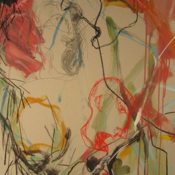 Painting titled "dessin-pastels-cray…" by Yoma, Original Artwork