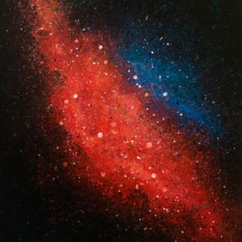 Painting titled "Dust No.4" by Youcai Hong, Original Artwork, Oil