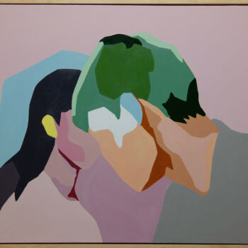 Malerei mit dem Titel "I met your scent fr…" von Young Park, Original-Kunstwerk, Öl