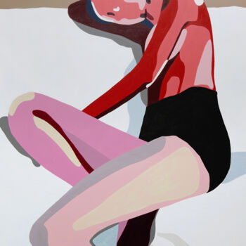 Peinture intitulée "Time to get closer…" par Young Park, Œuvre d'art originale, Acrylique