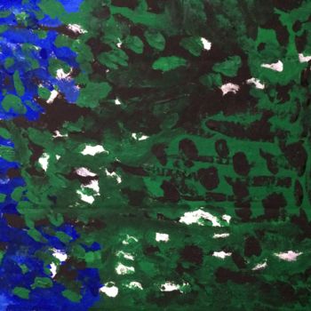 Pintura intitulada "A Forest" por Danila Stepanov, Obras de arte originais, Guache