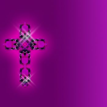 Arte digitale intitolato "Cross.jpg" da R K, Opera d'arte originale