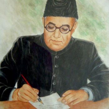 Painting titled "khan liaqat ali kha…" by Yousuf Sheikh, Original Artwork