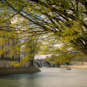 Photography titled "La Seine" by Yasmine Rafii, Original Artwork, Digital Photography