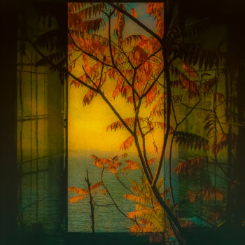 Photography titled "Window on the World" by Yasmine Rafii, Original Artwork, Manipulated Photography