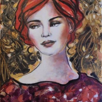 Painting titled "Tout oublier" by Isabelle Charpentier, Original Artwork