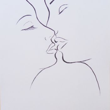 Peinture intitulée "Douceur" par Isabelle Charpentier, Œuvre d'art originale