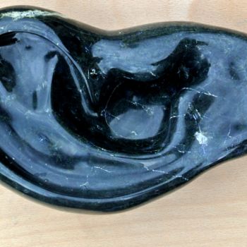 Escultura titulada "Oreille de Serpenti…" por Atelier Art Et Artisanat, Obra de arte original, Piedra