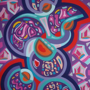 Painting titled "Aedo" by Ysland, Original Artwork, Gouache