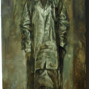 Painting titled "Doctor2" by Ming Yuan, Original Artwork, Oil