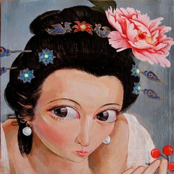 Painting titled "5" by Zhi Sheng Xia Zi Ji, Original Artwork