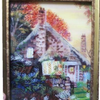 Painting titled "THE COTTAGE" by Steve Froemel, Original Artwork