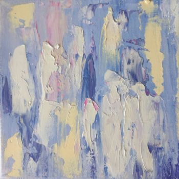 Painting titled "Diptych Abstraction" by Yuliana Vladova, Original Artwork, Oil