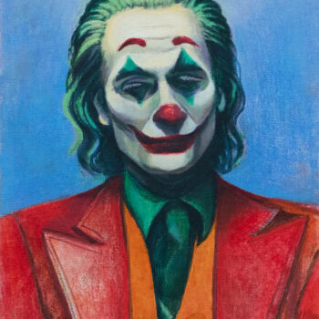 Peinture intitulée "The Joker" par Yuliya Bokuchava, Œuvre d'art originale, Acrylique