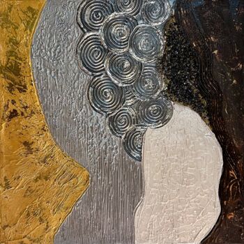 Картина под названием "Движение" - Yuliia Kiselova, Подлинное произведение искусства, Акрил Установлен на Деревянная рама дл…