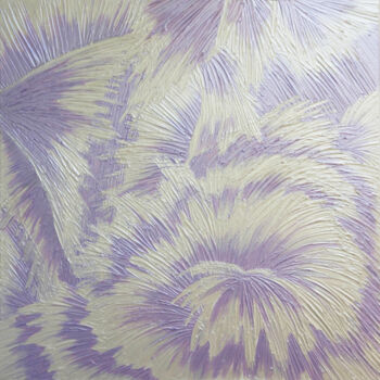 Pintura titulada "Lilac Flares" por Yuliya Trubacheva, Obra de arte original, Acrílico