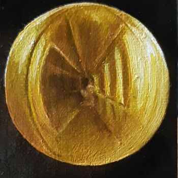 Peinture intitulée "Золотой шар" par Yunna V`Yun, Œuvre d'art originale, Huile