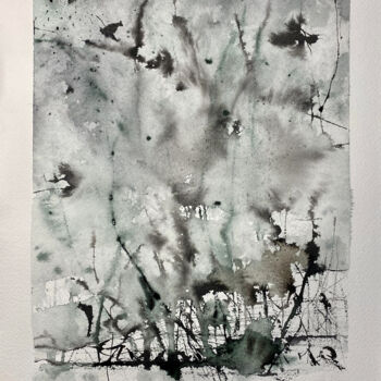 Painting titled "I'am" by Yūrei, Original Artwork, Watercolor