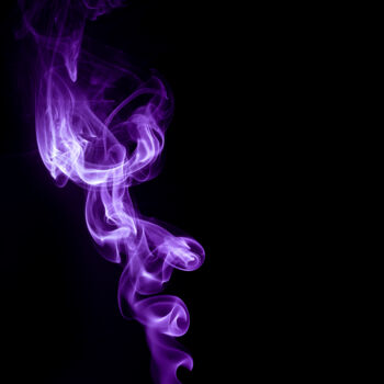 Фотография под названием "Smoke abstraction 15" - Yuri Palibroda, Подлинное произведение искусства, Цифровая фотография