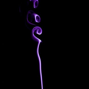 Фотография под названием "Smoke abstraction 18" - Yuri Palibroda, Подлинное произведение искусства, Цифровая фотография