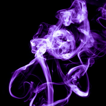 Photographie intitulée "Smoke Abstraction 24" par Yuri Palibroda, Œuvre d'art originale, Photographie numérique
