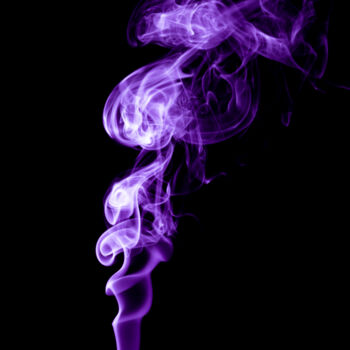 Photographie intitulée "Smoke Abstraction 25" par Yuri Palibroda, Œuvre d'art originale, Photographie numérique