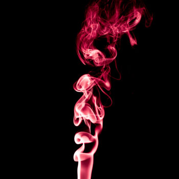 Photography titled "Smoke Abstraction 59" by Yuri Palibroda, Original Artwork, Digital Photography