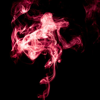 Photographie intitulée "Smoke Abstraction 68" par Yuri Palibroda, Œuvre d'art originale, Photographie numérique