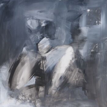 Картина под названием "Fenestron" - Yuta Strega, Подлинное произведение искусства, Масло