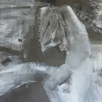 Pintura titulada "Translucide" por Yuta Strega, Obra de arte original, Oleo Montado en Bastidor de camilla de madera