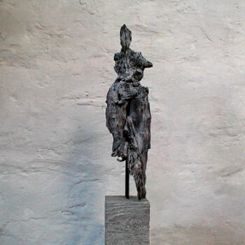 Rzeźba zatytułowany „GIRL” autorstwa Yves Delplace, Oryginalna praca