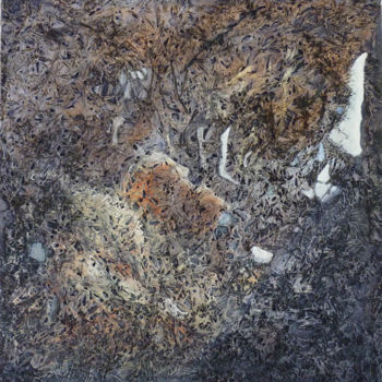 Картина под названием "La Faille" - Yves Robial, Подлинное произведение искусства, Масло