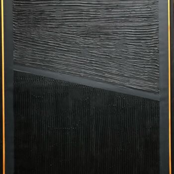"Black Landscape3" başlıklı Tablo Lavy tarafından, Orijinal sanat, Akrilik Ahşap Sedye çerçevesi üzerine monte edilmiş
