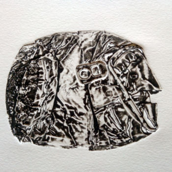 「poisson gazeuse」というタイトルの製版 Yves Coladonによって, オリジナルのアートワーク