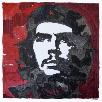 Painting titled "Che Guevara" by Yvon Kergal, Original Artwork