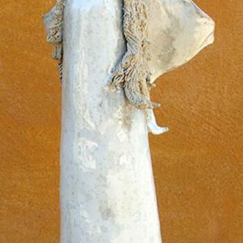 Skulptur mit dem Titel "DSC03125C.JPG" von Yvonne Omdal, Original-Kunstwerk, Keramik