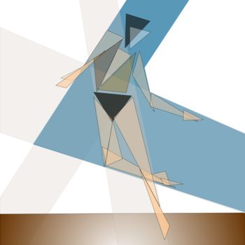 Grafika cyfrowa / sztuka generowana cyfrowo zatytułowany „Dance fields” autorstwa Yvonnick Noël, Oryginalna praca, 2D praca…