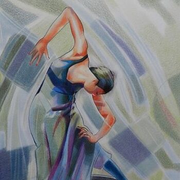 "Danse 1" başlıklı Resim Zekara tarafından, Orijinal sanat