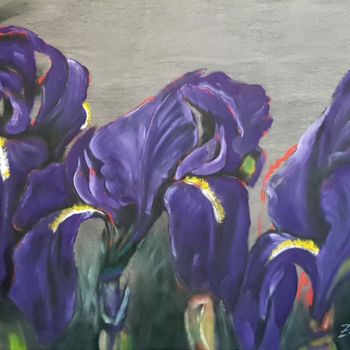 Peinture intitulée "Iris Signes - 150x2…" par Johannes Zacherl Painter, Œuvre d'art originale, Acrylique