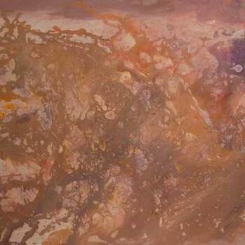 Peinture intitulée "Vue d'en haut" par Zahia, Œuvre d'art originale