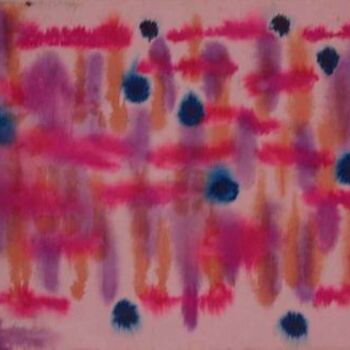 Pittura intitolato "ADN" da Zahia, Opera d'arte originale