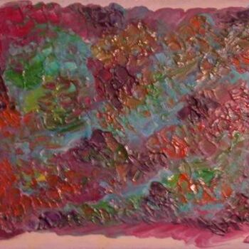 Pittura intitolato "Marecage" da Zahia, Opera d'arte originale