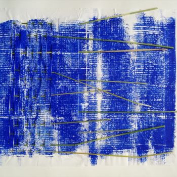 Peinture intitulée "sans titre 3" par Elisabeth Celle, Œuvre d'art originale, Encre