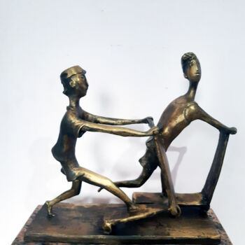 Sculpture intitulée ".Formula 2016 year…" par Zakir, Œuvre d'art originale, Bronze