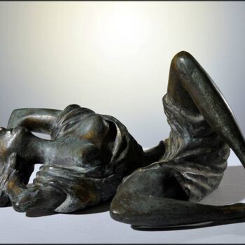 Скульптура под названием "SUMMER" - Zakir, Подлинное произведение искусства, Бронза