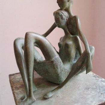 雕塑 标题为“.LOVER.” 由Zakir, 原创艺术品, 青铜