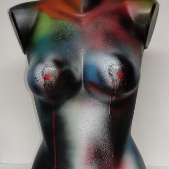 Sculpture intitulée "Verlangen" par Antonio Zamariola, Œuvre d'art originale, Acrylique