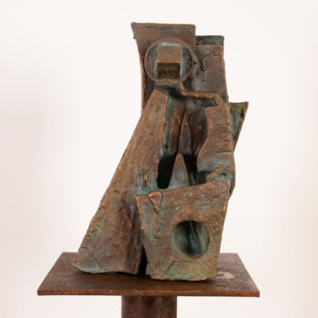 Sculpture titled "Rendez-vous" by Antonio Zamariola, Original Artwork, Bronze