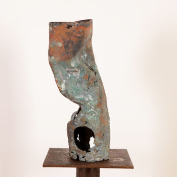 Sculpture titled "Passage" by Antonio Zamariola, Original Artwork, Metals